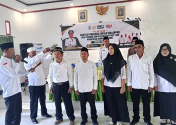 BPD Tambak Sari Resmi Lantik Panitia Pilkades Serentak 2026