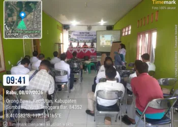 Pemdes Orong Bawa Kukuhkan Tim Relawan Desa Tangguh Bencana untuk Mitigasi Iklim