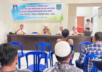 Panitia Seleksi Desa Terong Tawah Tetapkan Calon Anggota BPD Lolos Verifikasi Administrasi