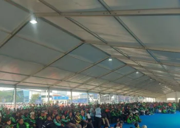 Edukasi Safety Riding Digelar di Tangsel, 6.000 Pengemudi Ojol Kumpul