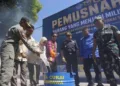Bea Cukai Musnahkan Jutaan Rokok Ilegal di Sumbawa, Dorong Pelaku Usaha Legal