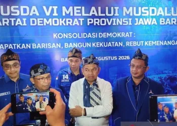 Hadiri Musda Demokrat, KDM Ajak Parpol Bersinergi Membangun Jawa Barat
