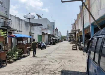 Tampak kawasan Plaza Puri. (Arif – Lingkar.news)