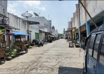 Tampak kawasan Plaza Puri. (Arif – Lingkar.news)