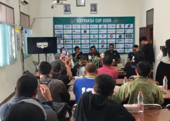 Konferensi Pers jelang Adhyaksa Cup 2026 di Kabupaten Pati. (Arif – Lingkar.news)
