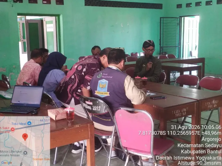 BUMDes Rejo Mukti Argorejo Bantul Capai Progres 90 Persen Program Ketahanan Pangan Penggemukan Sapi 1 Monev BUMDes Rejo Mukti oleh Pemerintah Kalurahan Argorejo.