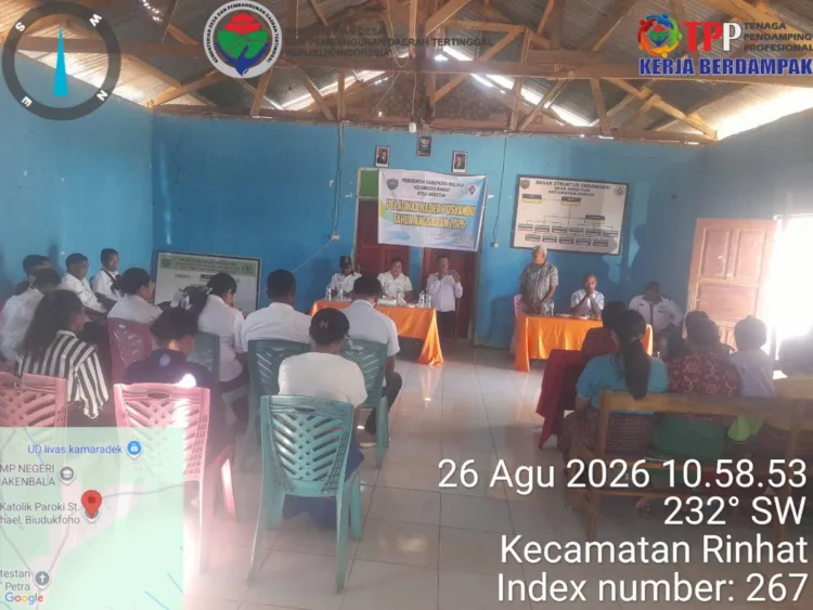 Kegiatan pelatihan peningkatan kapasitas kader Posyandu.