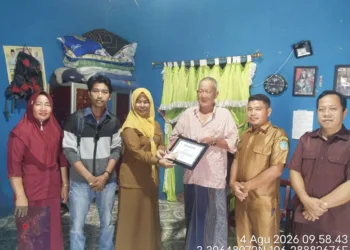 Poto Kegiatan Penyaluran blt