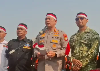 Sebanyak 11.000 personel TNI, Polri, dan masyarakat mengikuti Apel Kebangsaan di Monas, serukan gerakan Jaga Jakarta untuk Indonesia.