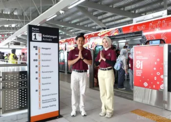 LRT Jakarta rute Kelapa Gading-Manggarai beroperasi penuh mulai 26 Agustus 2026 dengan tarif flat Rp5.000 hingga Oktober.