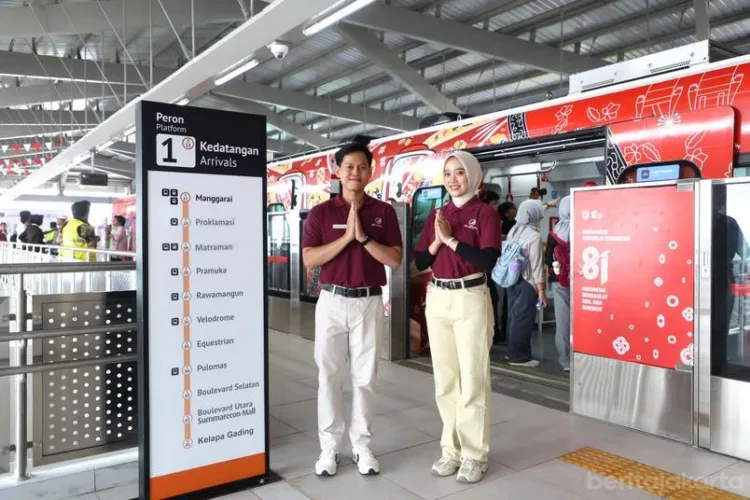 LRT Jakarta rute Kelapa Gading-Manggarai beroperasi penuh mulai 26 Agustus 2026 dengan tarif flat Rp5.000 hingga Oktober.