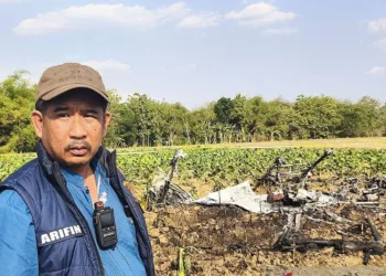 Kronologi Jatuhnya Pesawat Aerosport di Persawahan Blora, Dua Awak Selamat