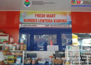 Mini Market BUMDes Lentera Kabuna.