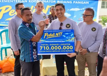 Kemenko Pangan bersama mitra menyalurkan bantuan Rp1,7 miliar untuk masyarakat terdampak gempa di lima wilayah NTT.