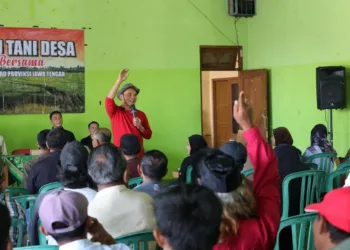 Ketua DPRD Jateng Sumanto mendorong petani di Karanganyar memiliki tiga sumber penghasilan, yakni active income, side income, dan passive income.