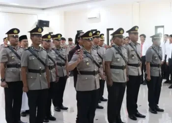 Polresta Pati merotasi delapan Kapolsek jajaran sebagai bagian dari penyegaran organisasi.