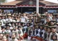 Libatkan Berbagai Kalangan, 670 Penari Pecahkan Rekor MURI Tari Lajur Caping Kalo
