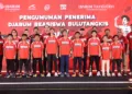 Sembilan Atlet Bulutangkis Muda Resmi Gabung PB Djarum