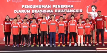 Sembilan Atlet Bulutangkis Muda Resmi Gabung PB Djarum