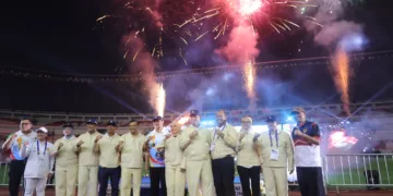 Porprov Jateng 2026 Ajang Seleksi Menuju PON 2028, Ini Kata Ketua DPRD Sumanto 4 Sejumlah kepala daerah, termasuk Gubernur Jawa Tengah Ahmad Luthfi, serta Ketua DPRD Jawa Tengah Sumanto, hadir dalam pembukaan Porprov Jateng 2026, belum lama ini. (Lingkar.news Network)