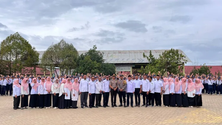 Kasub Sektor Way Lima Tekankan Kedisiplinan sebagai Kunci Kesuksesan Siswa MTsN 2 Pesawaran 1 Dok