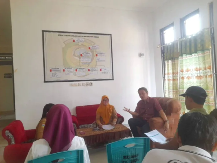 Kunjungan bidang ekonomi DPMD