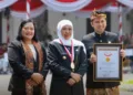 SMK se-Jawa Timur memecahkan rekor MURI setelah melayani servis gratis 9.175 sepeda motor di 354 lokasi untuk memperingati Hari Jadi ke-81 Jatim.