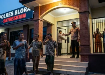 Ilustrasi Satreskirm Polres Blora Tangkap Para Penjudi.