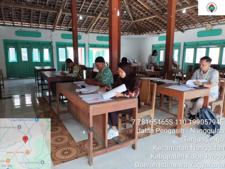 Kegiatan Klinik Keuangan Kalurahan Tanjungharjo.