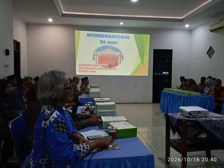 Pemkab Bantul Gelar Musrenbangkal Kebonagung 2027, Fokus Sinergi dan Prioritas Pembangunan 1 Musrenbangkal Kebonagung Tahun 2027.