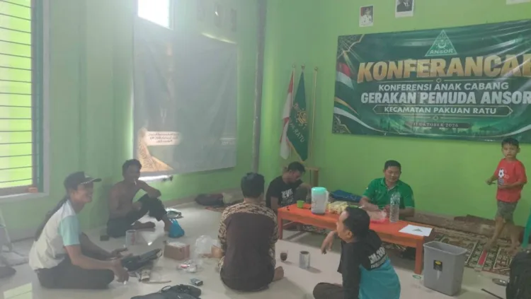 Foto Persiapan KONFERANCAB PAC ANSOR KECAMATAN PAKUAN RATU