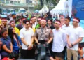 Polda Metro Jaya dan 100 mahasiswa gelar deklarasi Sumpah Pemuda di Bundaran HI, Raffi Ahmad mengingatkan bahaya hoaks dan ujaran kebencian.
