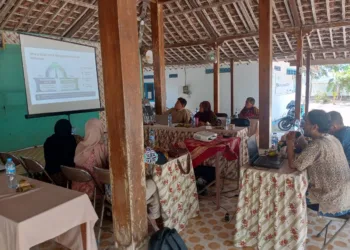 Pelatihan Aplikasi Akuntansi Kementerian Desa di Desa Kebonrejo Temon Kulon Progo.