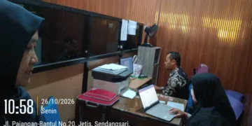 TPP Pajangan Fasilitasi Pendaftaran Akun E-Learning Konvergensi Stunting di Sendangsari 4 Proses penyusunan SPT peserta pembelajaran daring.