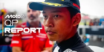 Veda Ega Pratama mencetak sejarah sebagai pembalap Indonesia pertama yang meraih pole position Grand Prix setelah jadi yang tercepat di kualifikasi Moto3 Australia 2026.